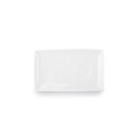 Mokka-Untertasse Squito, 17 x 10 cm, weiß