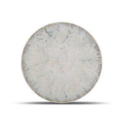 [740626] Teller Ocean Vague aus Porzellan, 21 cm