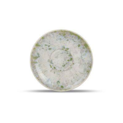 [740641] Untertasse Ocean Vague aus Porzellan, 13,5 cm