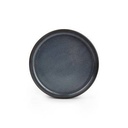 Teller Pila aus Porzellan, 17 cm, dunkelblau