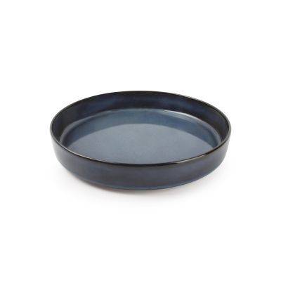 [740927] Tiefer Teller Pila aus Porzellan, ø 24 cm, H 4 cm