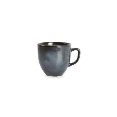 [740985] Mokkatasse Cirro aus Porzellan, 9 cl, dunkelblau