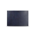 Platzset Lederlook Layer, 43 x 30 cm, blau