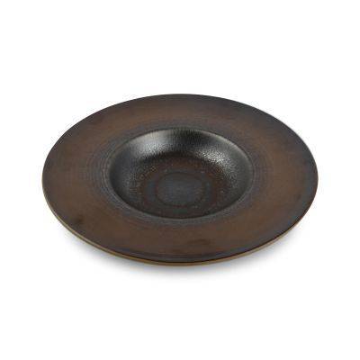 [785353] Tiefes Geschirr Golden Ostra, 28 × 15 × 5 cm