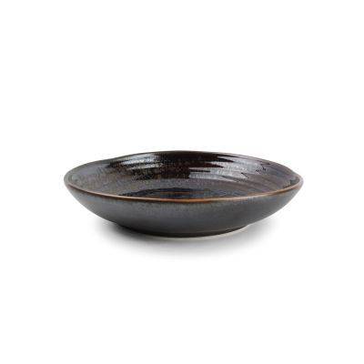 [791055] Tiefer Teller Lova, ø 20 cm, H 3,5 cm, braun