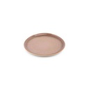 Teller Burgunderrot Perla, 21 cm