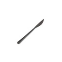 Tafelmesser matt Revive aus Edelstahl, schwarz