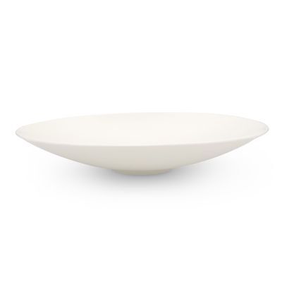 [785478] Schale weiße Contour aus Porzellan, ø 30 cm, H 5,5 cm