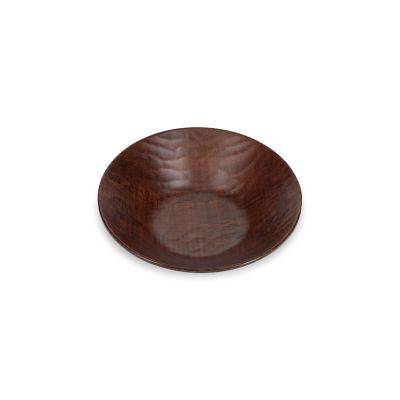 [791604] Schüssel Kastanie Omni aus Holz, ø 27 cm, H 7,5 cm