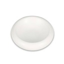 Schüssel Bogenförmig Dusk, ø 16 cm, H 4,5 cm, weiß