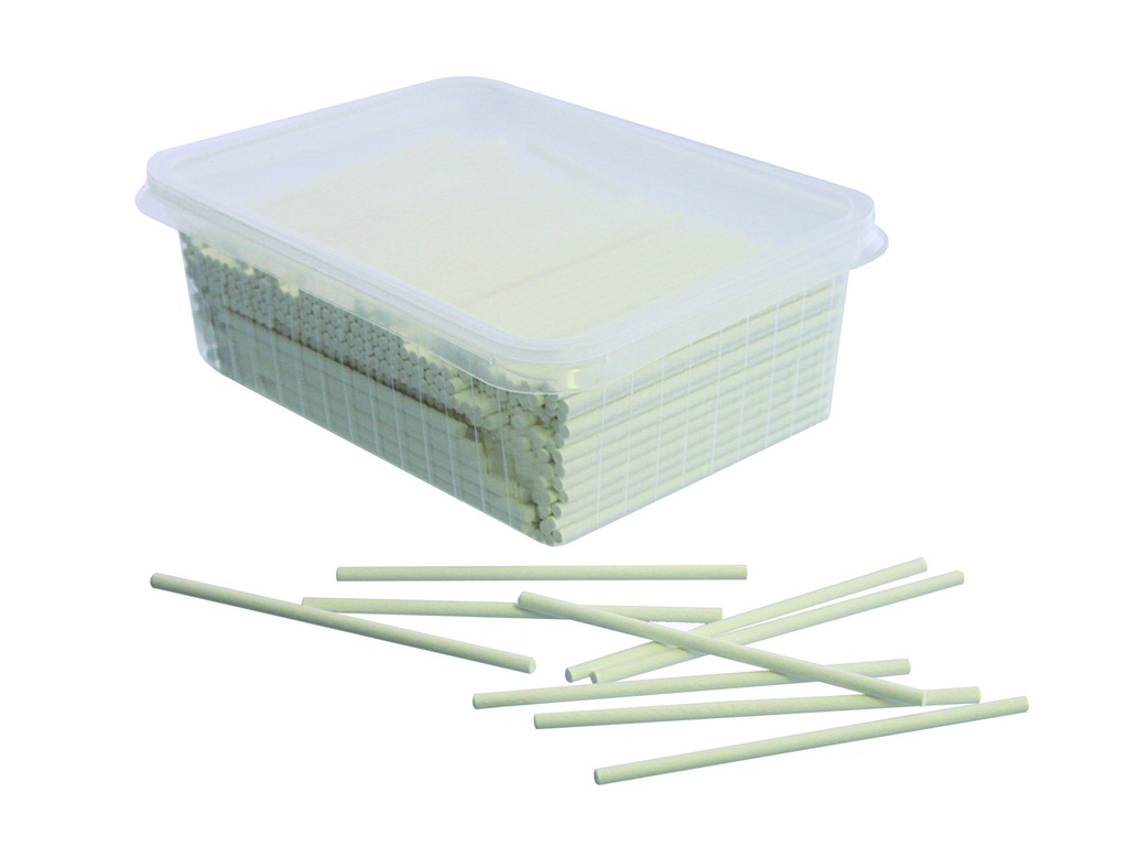 [450900] Stäbchen aus Pappe, 185 x 130 x 100 mm, 500 Stück