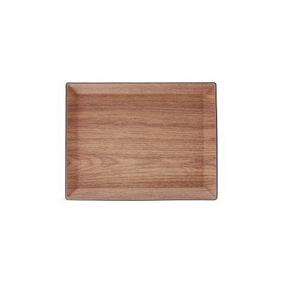[563128] Serviertablett Buffet, 30 × 23,5 × 2 cm, braun