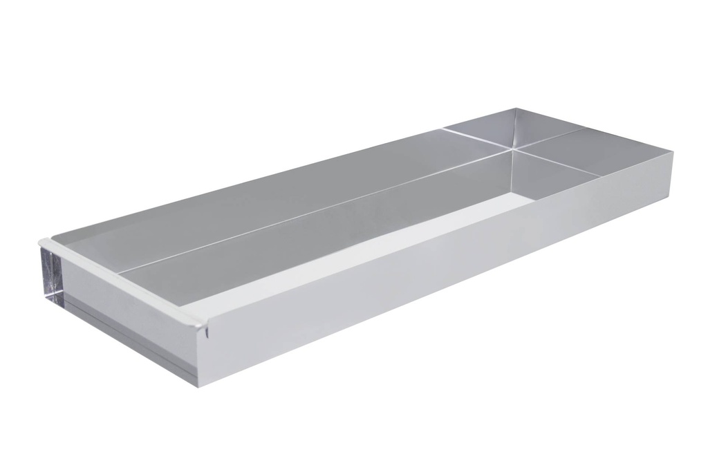[997820] Schnittkuchenblech aus Edelstahl, 580 x 200 x 50 mm