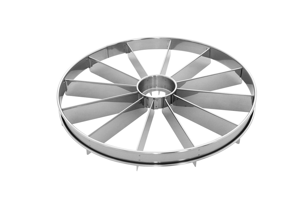 [120112] Tortenteiler aus Edelstahl, 12-teilig