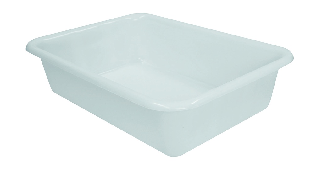 [200963] Teigwanne aus HDPE, 25 l, weiß