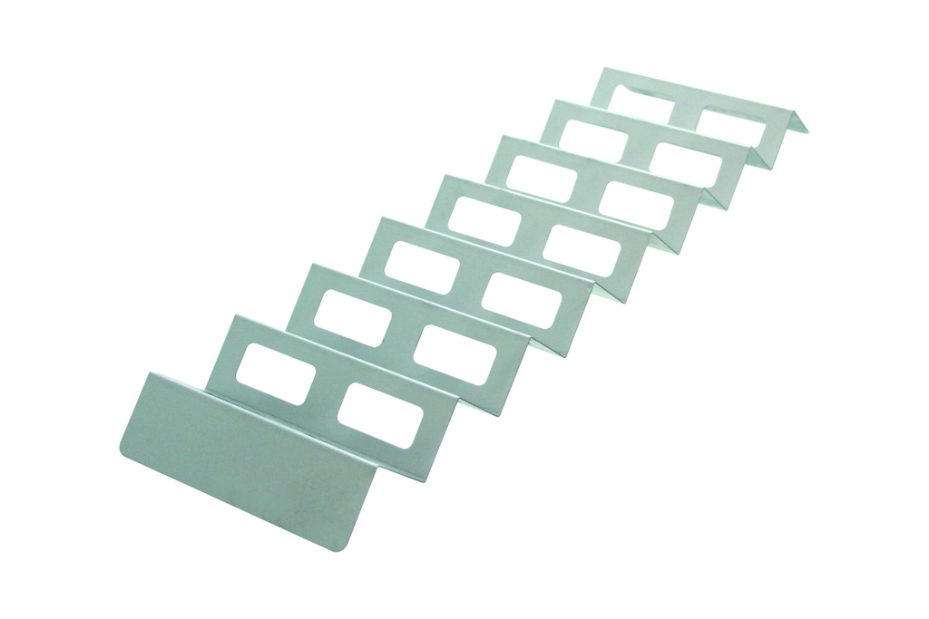 [154094] Snack-Verkaufsständer aus Edelstahl, 560 x 175 x 35 mm