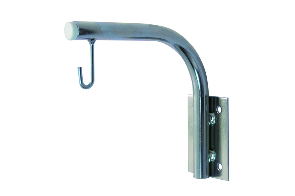 [152972] Wandhaken aus verchromtem Stahl, 155 x 155 x 60 mm