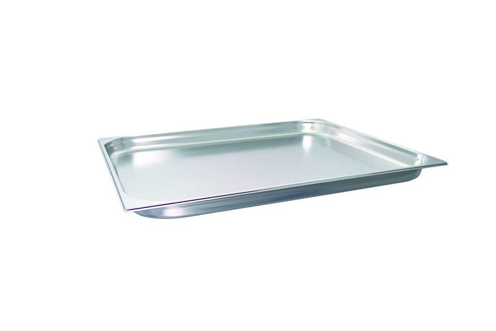 [530271] GN 2/1 Behälter aus Edelstahl, 650 × 530 mm, 40 mm