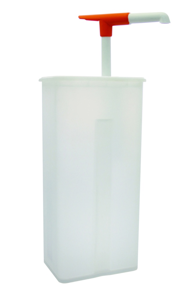 [154712] Druckknopf-Dosierspender aus Polyethylen, 5 l