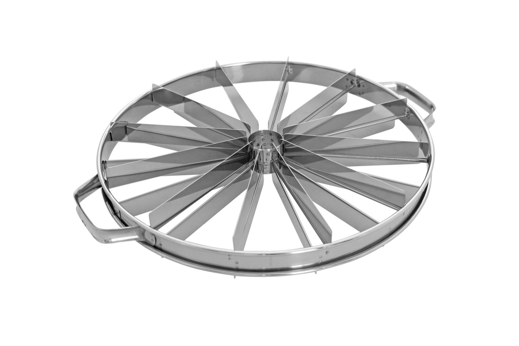 [120194] Tortenteiler aus Edelstahl, 12/14-teilig