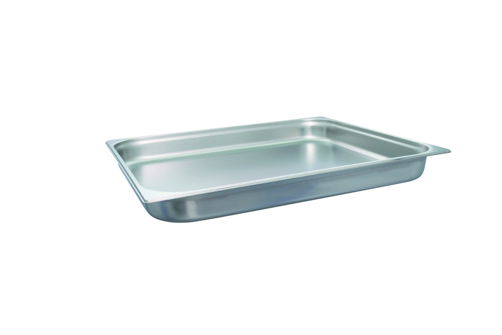 [530272] GN 2/1 Behälter aus Edelstahl, 650 x 530 mm, 65 mm