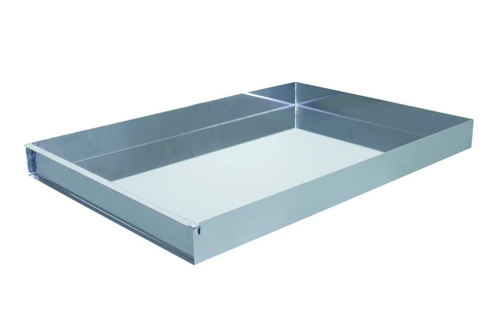 [997840] Schnittkuchenblech aus Edelstahl, 580 x 400 x 50 mm