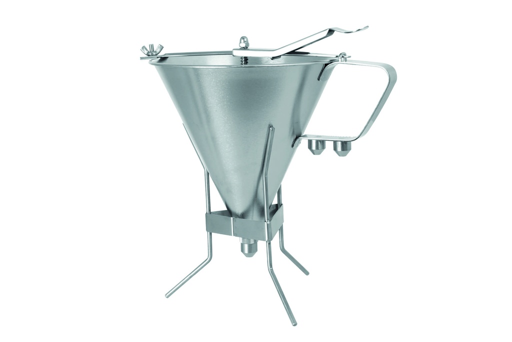[199999] Likör- und Fondanttrichter aus Edelstahl, Ø 190 mm, 1,5 Liter