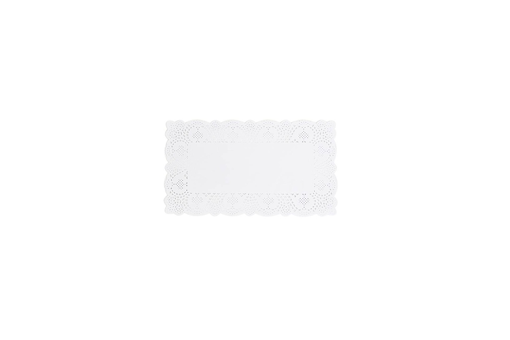 [116410] Tortenspitzen aus Papier, 170 x 300 mm, weiß