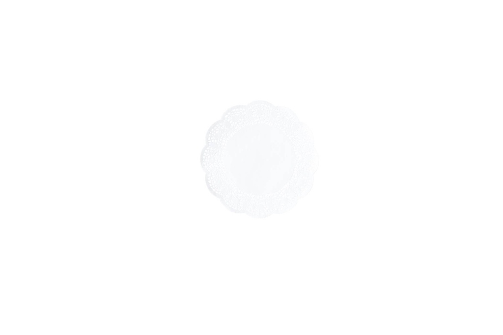 [116017] Tortenspitzen aus Papier, Ø 165 mm, weiß, 250 Stück