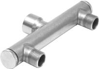 [152637] Ansatzstück aus Edelstahl, 160 mm, 65 mm, 28 mm