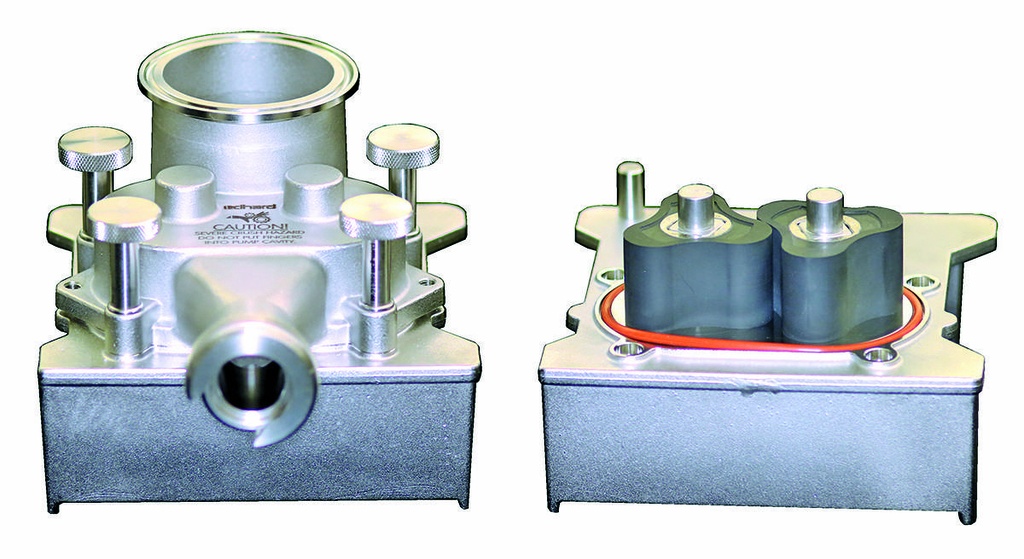 [152851] Pumpeneinheit aus Edelstahl, 142 mm, 142 mm, 150 mm