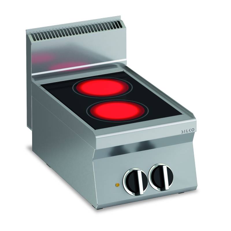 [10211312] KBS Glaskeramik Elektro-Kochfläche mit 2 Kochflächen Tischgerät