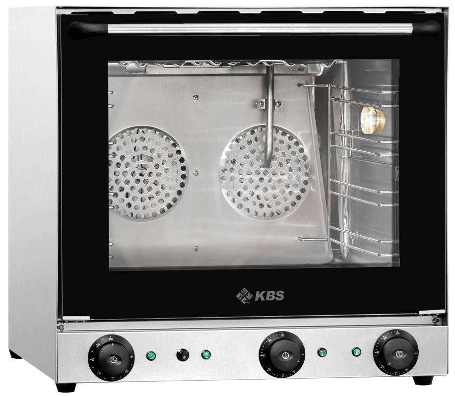 [11112008] KBS Heißluftofen Premium 2,7 kW mit manueller Beschwadung und 2 kW Grillfunktion