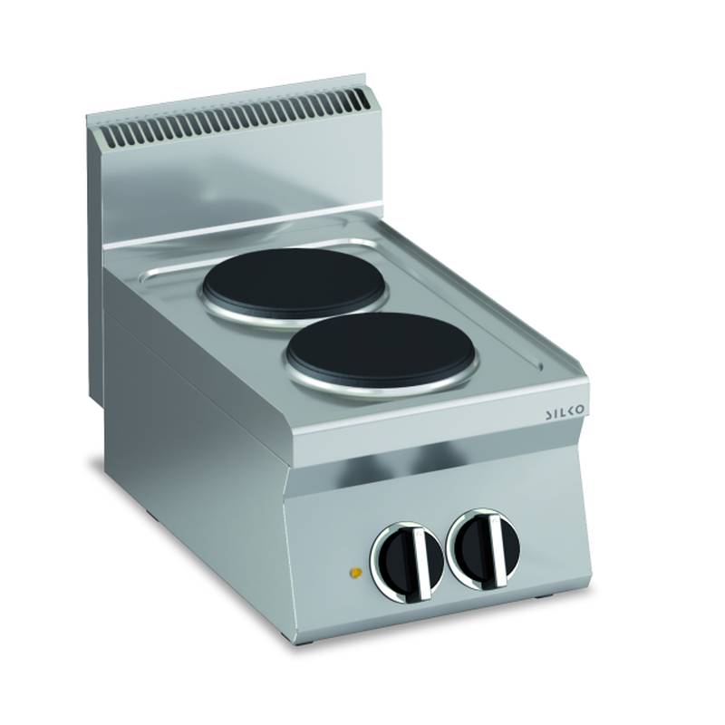 [10211308] KBS Elektro-Kochfläche mit 2 runden Platten Tischgerät