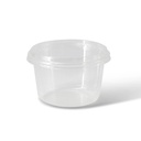 Deli Becher PLA Ø121mm/500ml – 1000 Stück mit Deckel PLA / Transparent / 1000 Stk.