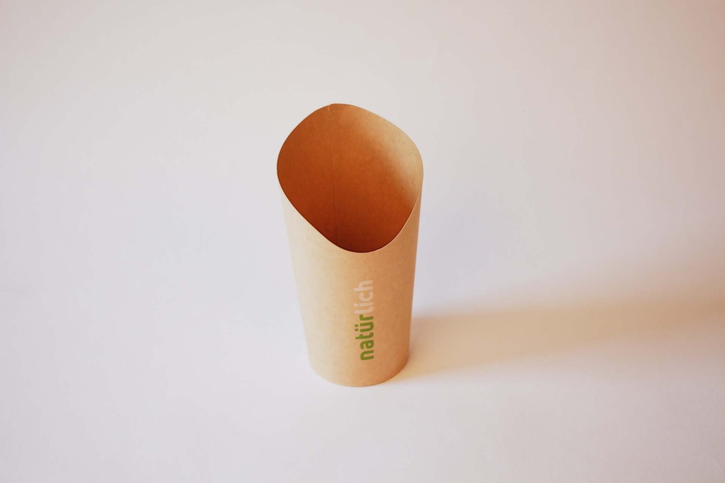 [694360] Scoop Cup 600 ml – 1.000 Stück, braun