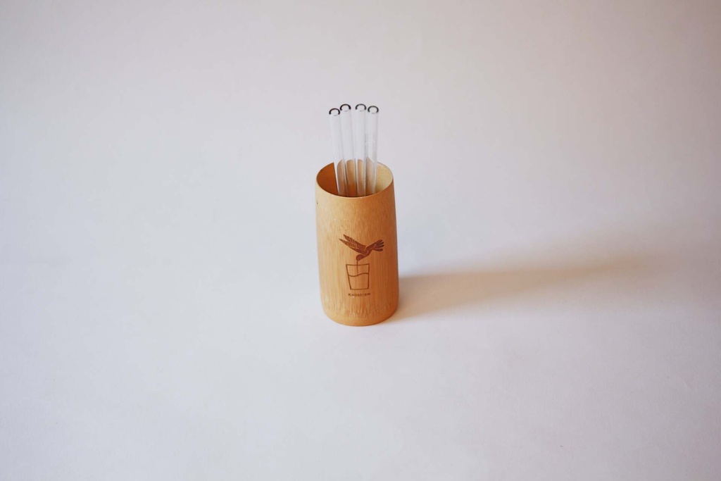 [420496] Kolistraw Glashalm 20cm Ø8mm Klar, 50 Stk.