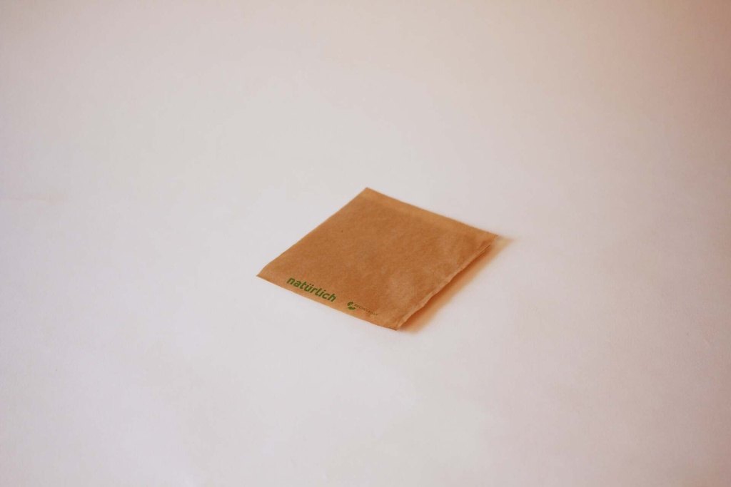 [663350] Snackbeutel 13x12,5 cm – 1.000 Stück, braun