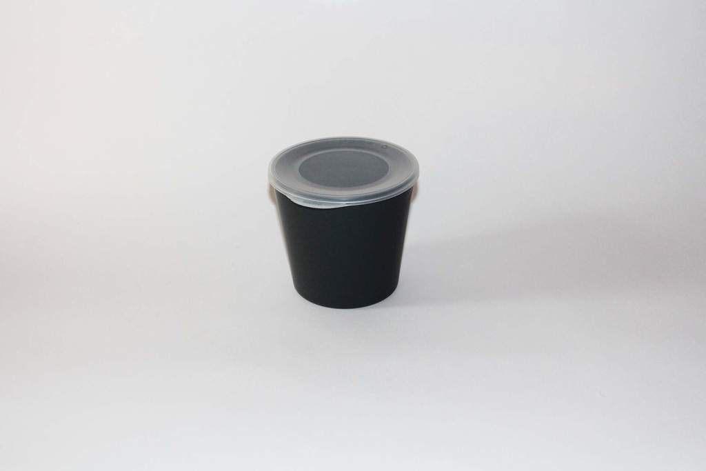 [622661 622663] Multi Cup Ø120x110mm/750ml mit Deckel / schiefergrau / 48 Stk.