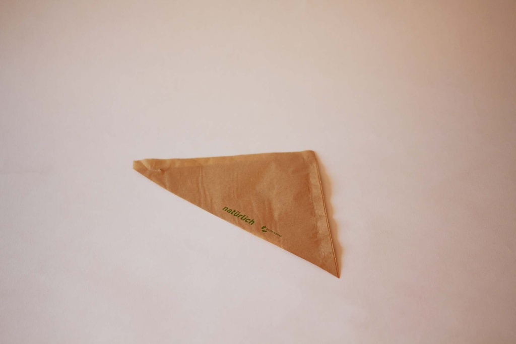 [665870] Spitztüte 23 cm/250 g – 1.000 Stück, braun