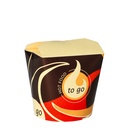 10 x 50 Snackboxen "To Go" rund 750 ml 10,1 cm x 10 cm x 9,1 cm