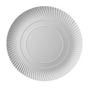 2 x 100 Teller, Pappe "pure" rund Ø 32 cm · 2 cm weiss