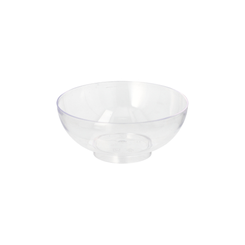 [11206] 12 x 50 Fingerfood - Schalen, PS rund 65 ml Ø 7,2 cm · 3 cm glasklar
