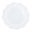 20 x 100 Tortenspitzen rund Ø 30 cm weiss