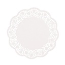 20 x 100 Tortenspitzen rund Ø 25 cm weiss