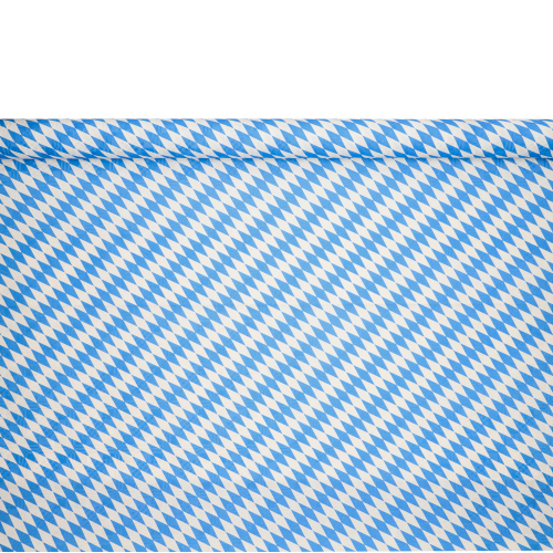 [12543] 20 x Papiertischtuch mit Damastprägung 10 m x 1 m "Bayrisch Blau"