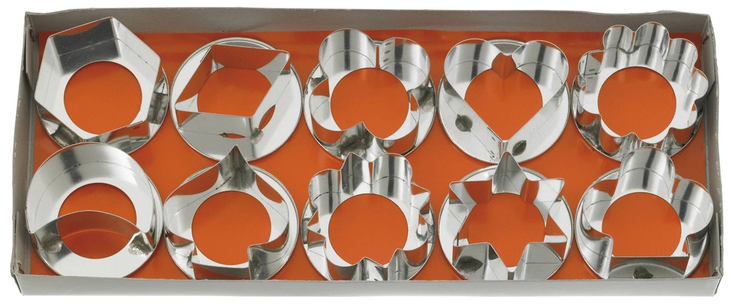 [14510] Ausstecher-Satz Weihnachten 10-teilig