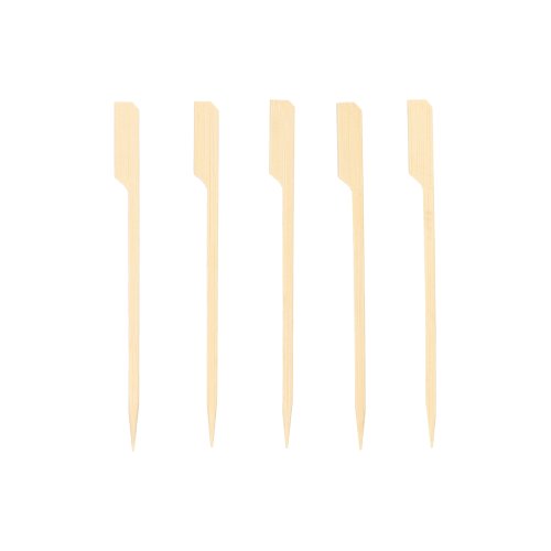 [16730] 6 x 250 Fingerfood - Spieße "pure" 12 cm "Golf"