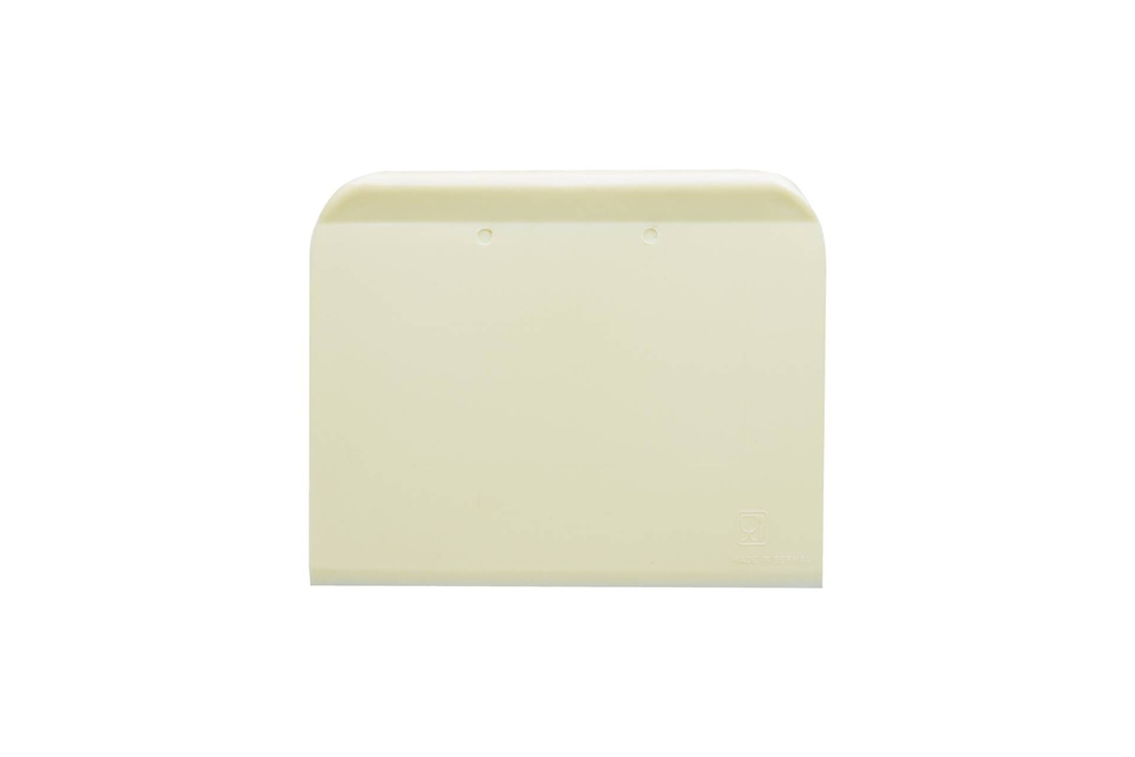 [227230] Teigabstecher aus Polypropylen, 120 x 100 mm, elfenbein