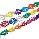 10 x 3 Girlanden, Papier 4 m